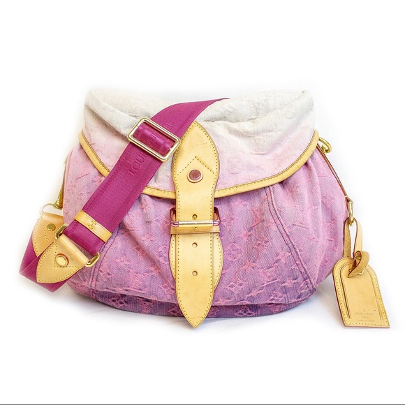 Louis Vuitton Handbags - LV Pink Denim Shoulder Bag